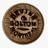 Québec, Devins & Bolton, Montréal, jeton contremarqué, 1863-1880