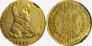 Mexique 4 Escudos 1814