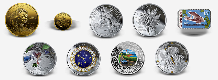 Royal Canadian Mint products - June 2019