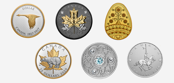 Produits de la Monnaie royale canadienne