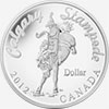Dollar en argent - Stampede de Calgary