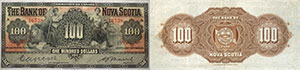 Bank of Nova Scotia 100 dollars 1929