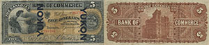 Canadian Bank of Commerce - 5 dollars 1892