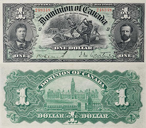 1 dollar 1897 - Canada