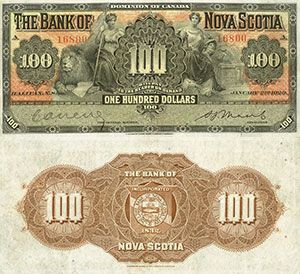 100 dollars 1929 - Canada