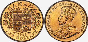 10 dollars 1912 Canada