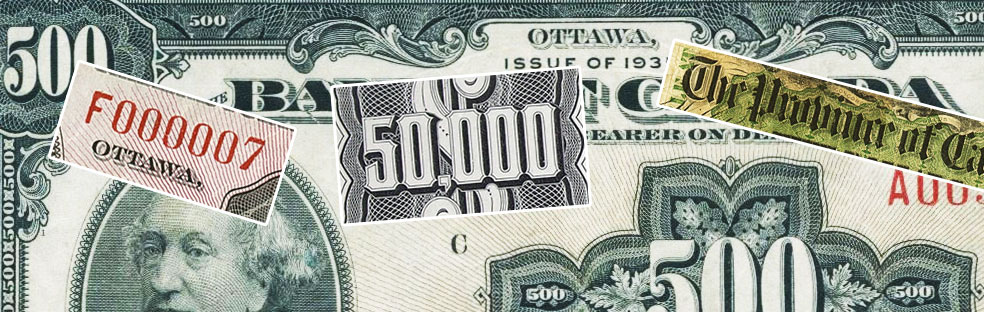 Top 10 des billets de banque canadiens les plus dispendieux vendus à l'encan en 2023