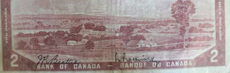 Misplaced or missing signatures - Errors and varieties - Canada Banknote
