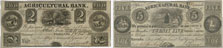 Agricultural Bank banknotes of 1836