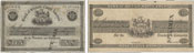 Bank of British North America banknotes of 1845