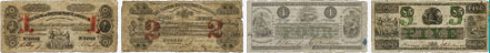 Bank of British North America banknotes of 1852