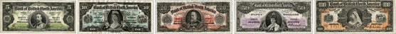 Bank of British North America banknotes of 1911