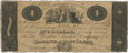 Bank of Montreal banknotes of 1825