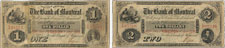 Bank of Montreal banknotes of 1856