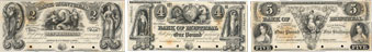 Bank of Montreal banknotes of 1860