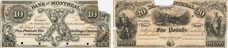 Bank of Montreal banknotes of 1861