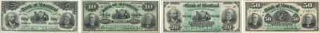 Bank of Montreal banknotes of 1891