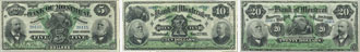 Bank of Montreal banknotes of 1895