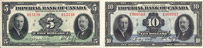 Imperial Bank of Canada banknotes of 1939