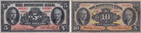 Dominion Bank banknotes of 1935