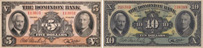 Dominion Bank banknotes of 1938