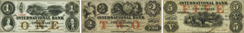 International Bank of Canada banknotes of 1858