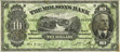 Billets de la Molsons' Bank de 1916
