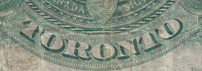 1 dollar 1878 - Dominion of Canada - Toronto