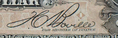 1 dollar 1898 - Dominion of Canada - Boville