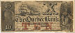 Quebec Bank banknotes of 1849