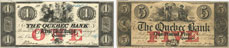 Quebec Bank banknotes of 1860