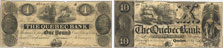 Quebec Bank banknotes of 1862