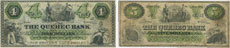 Quebec Bank banknotes of 1873