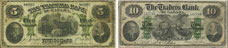 Billets de la Traders Bank of Canada de 1907