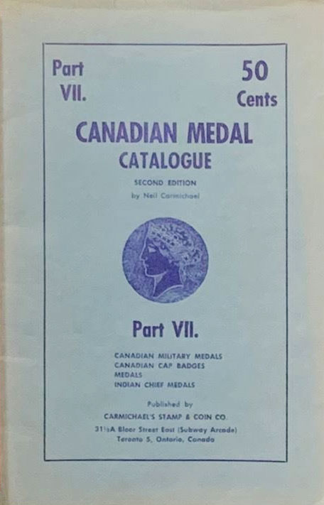 Canadian Medal Catalogue