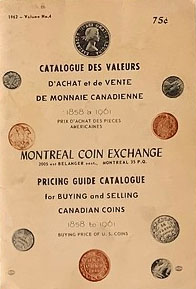 Catalogue de Valeurs d'Achat et de Vente de Monnaie Canadienne No. 4