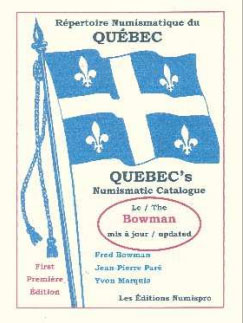 Le Répertoire Numismatique du Québec