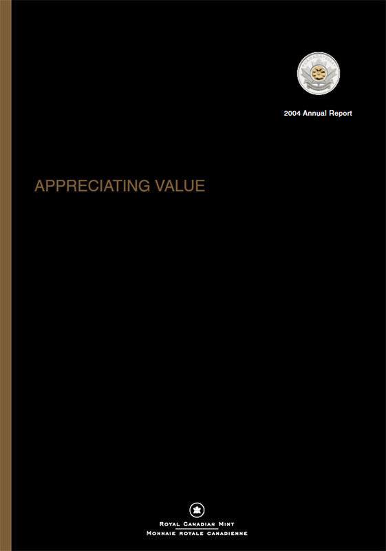 Royal Canadian Mint Annual Report 2004