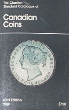 Standard Catalogue of Canadian Coins 1989
