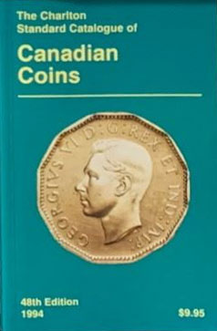 Standard Catalogue of Canadian Coins 1994