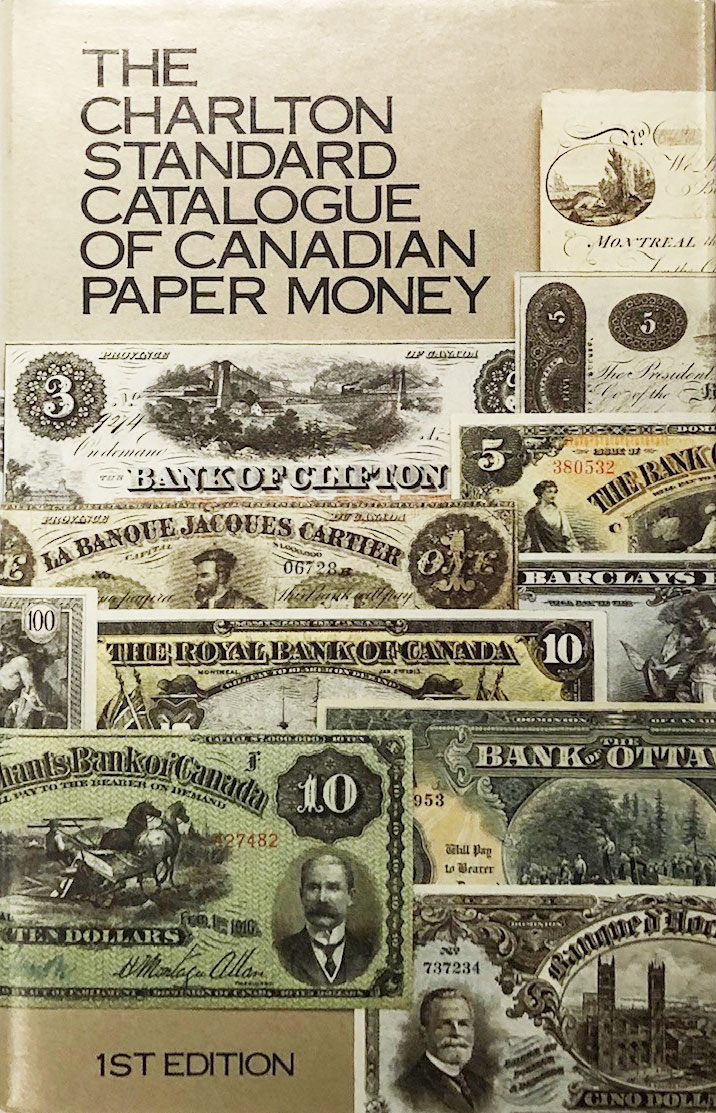 Charlton Standard Catalogue of Paper Money 1st Edition