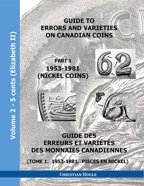 Book 5 Cents - Guide to Errors and Varieties on Canadian Coins - Volume 2 tome 1: 1953-1981
