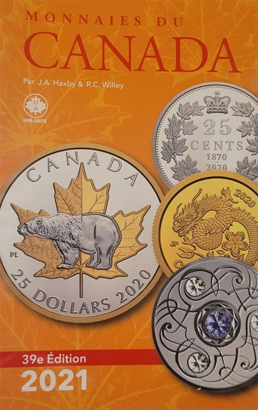 Monnaies du Canada 2021 39e Édition
