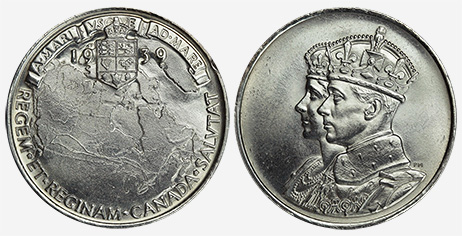 Medal - Royal Visit - 1939 - Silver - 33 mm