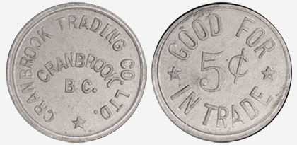 Cranbrook Trading Co. Ltd. - 5 cents