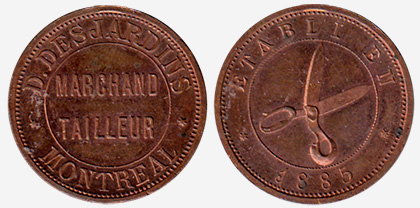 D. Desjardins - Marchand Tailleur - Sans anneau