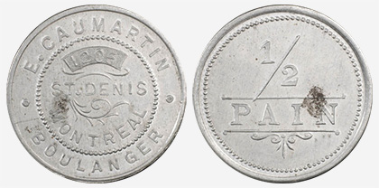 E. Caumartin - Boulanger - St. Denis - 1205 - 1/2 pain