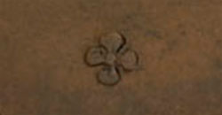 George Davies - 1/2 penny 1857 - Small clover