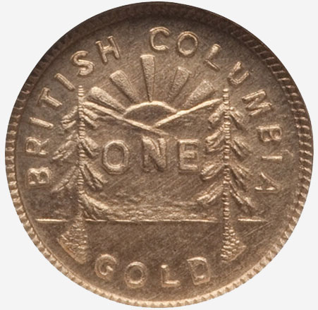 No date 1 dollar - Maple leaf