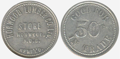 Horwood Lumber Co. Ltd. - Horwood - 50 cents
